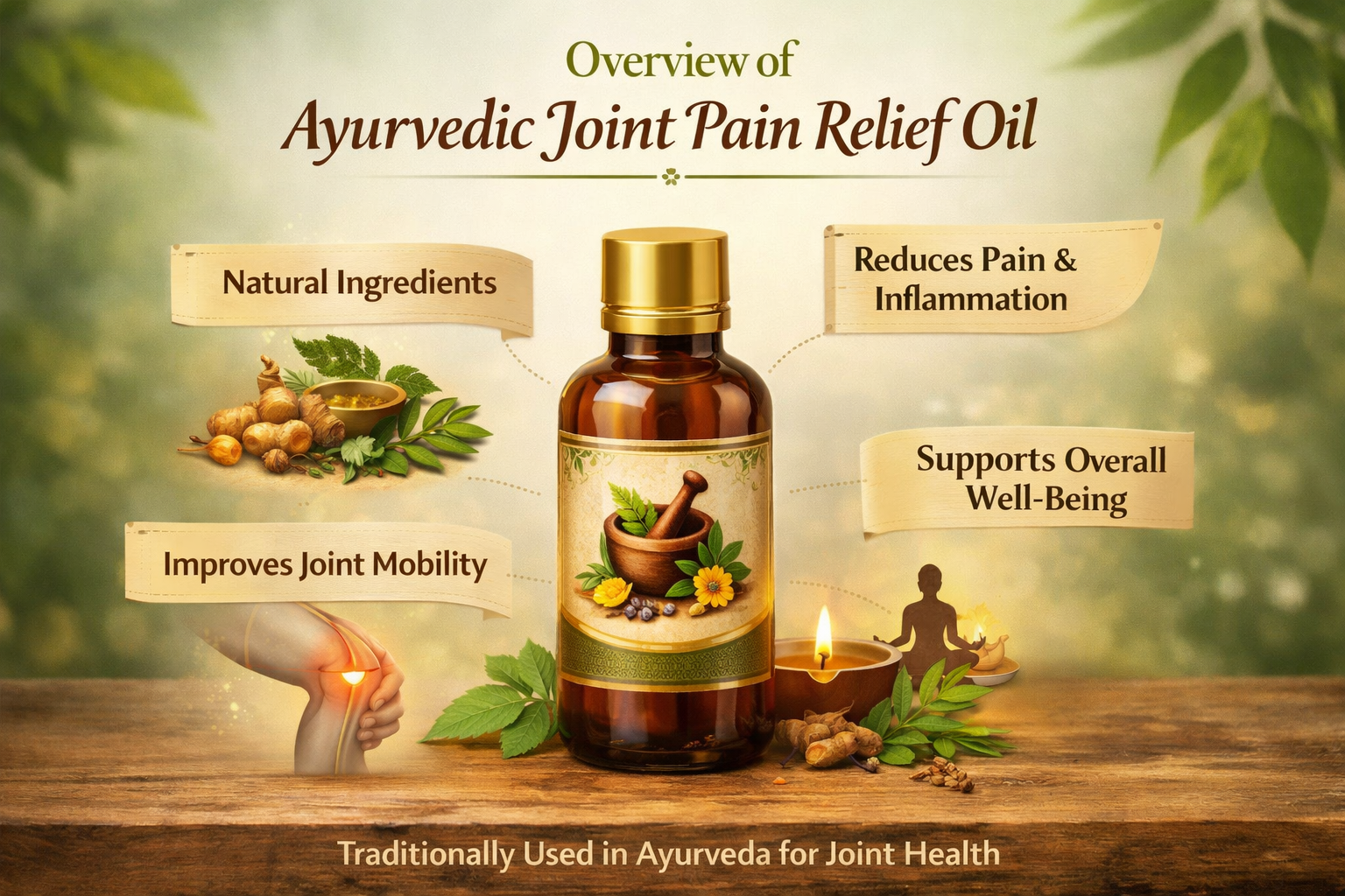 Overview of Ayurvedic Joint Pain Relief Oil