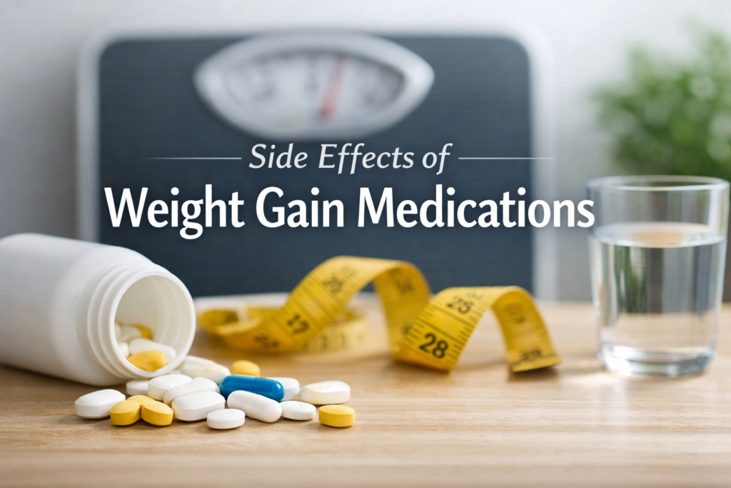 Side Effects of Weight Gain Medications