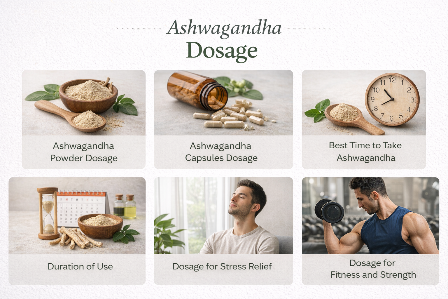 Ashwagandha Dosage