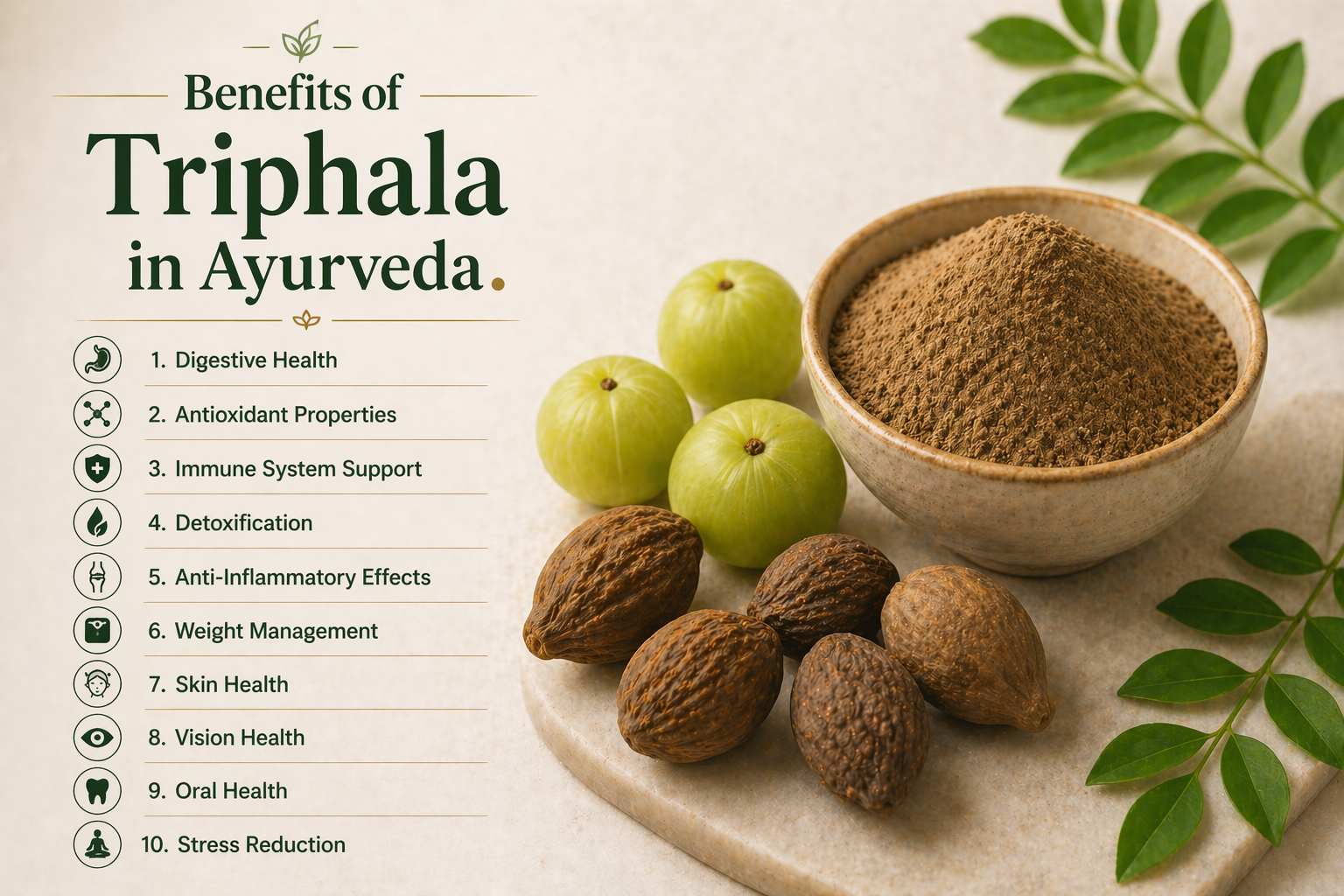 Benefits of Triphala in Ayurveda