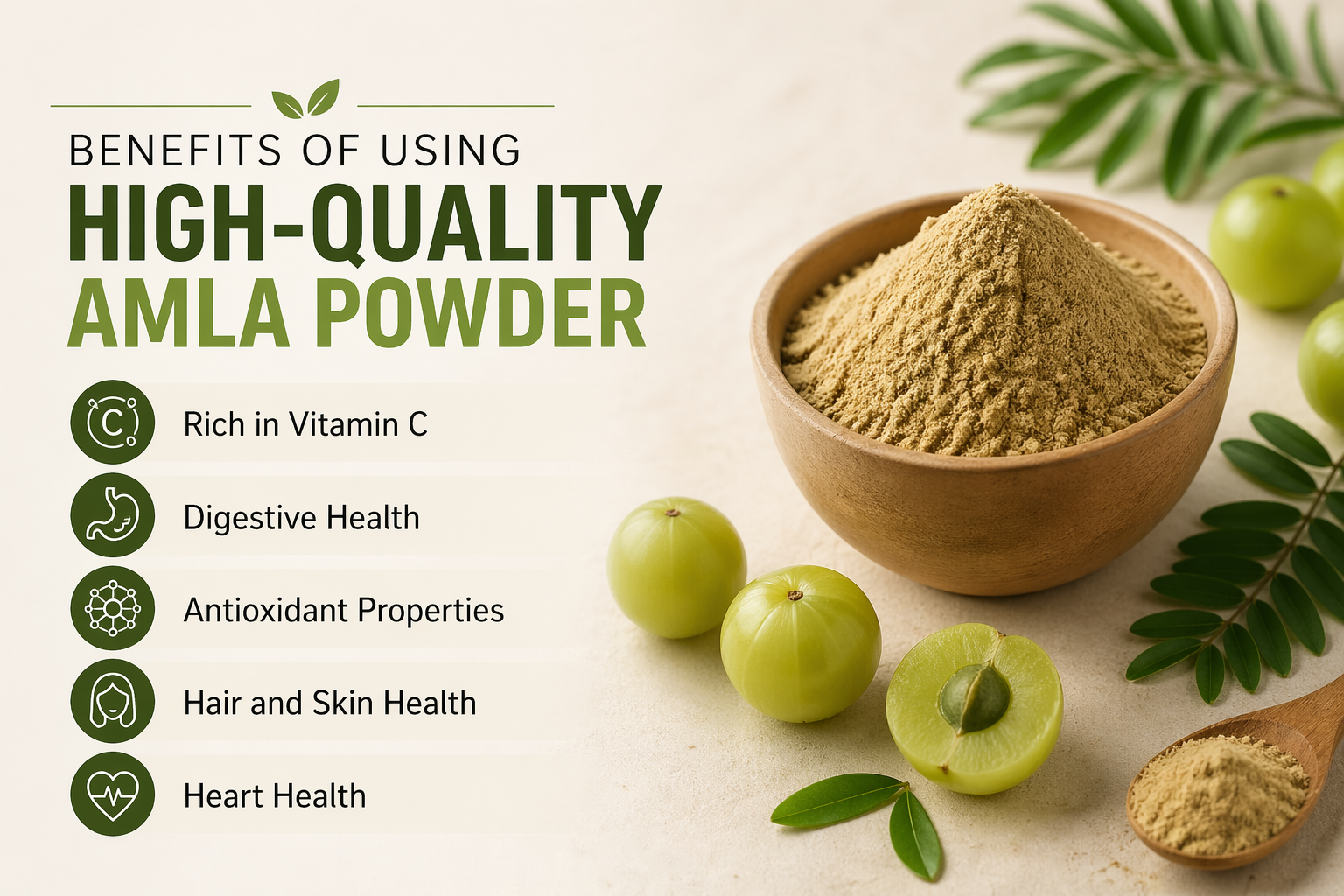 Benefits of Using High-Quality Amla Powder