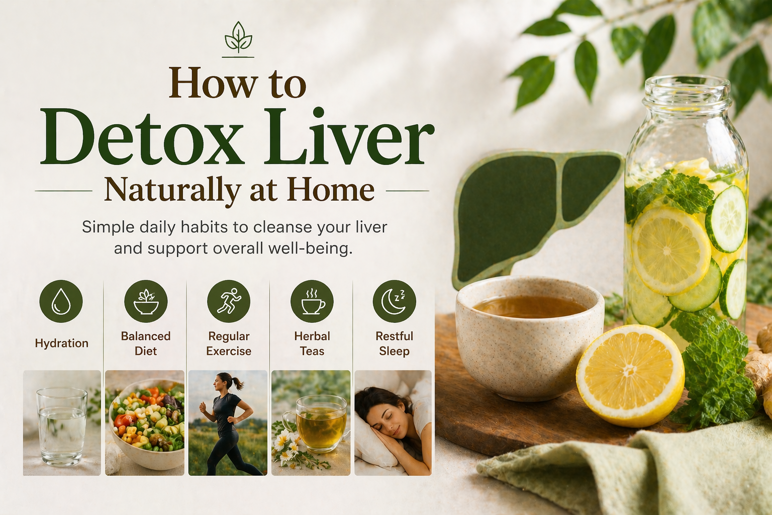 Top 5 How to Detox Liver Naturally at Home