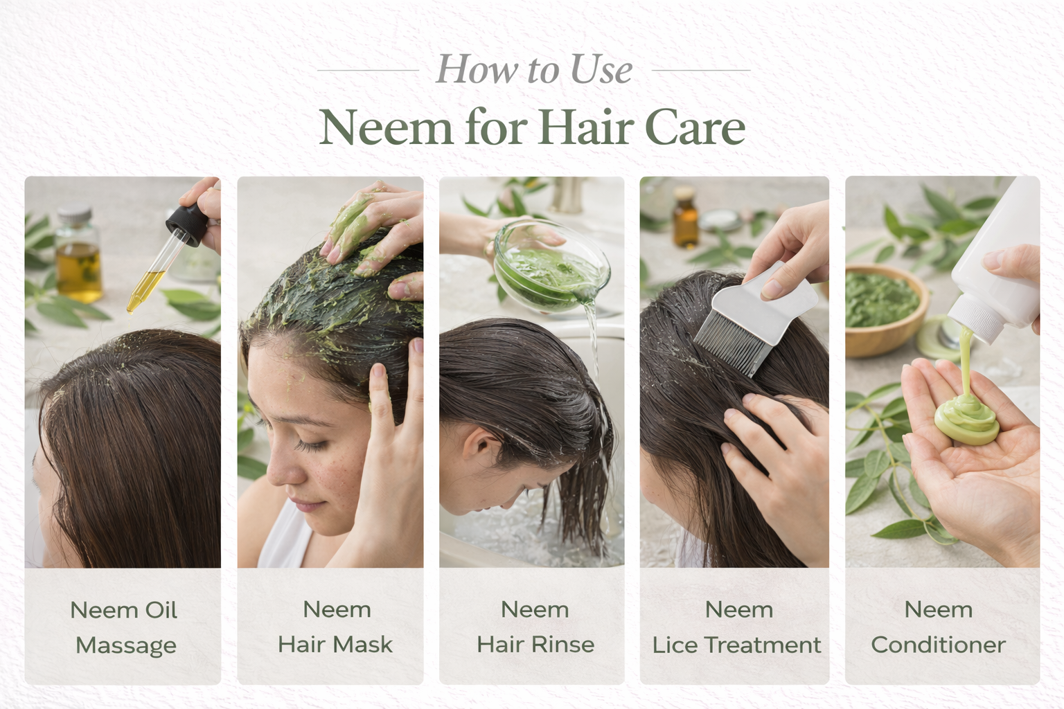 How to Use Neem for Hair Care
