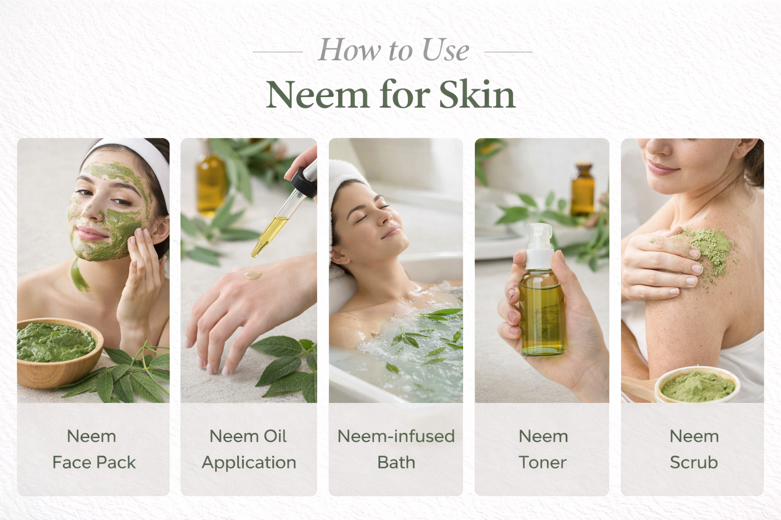 How to Use Neem for Skin