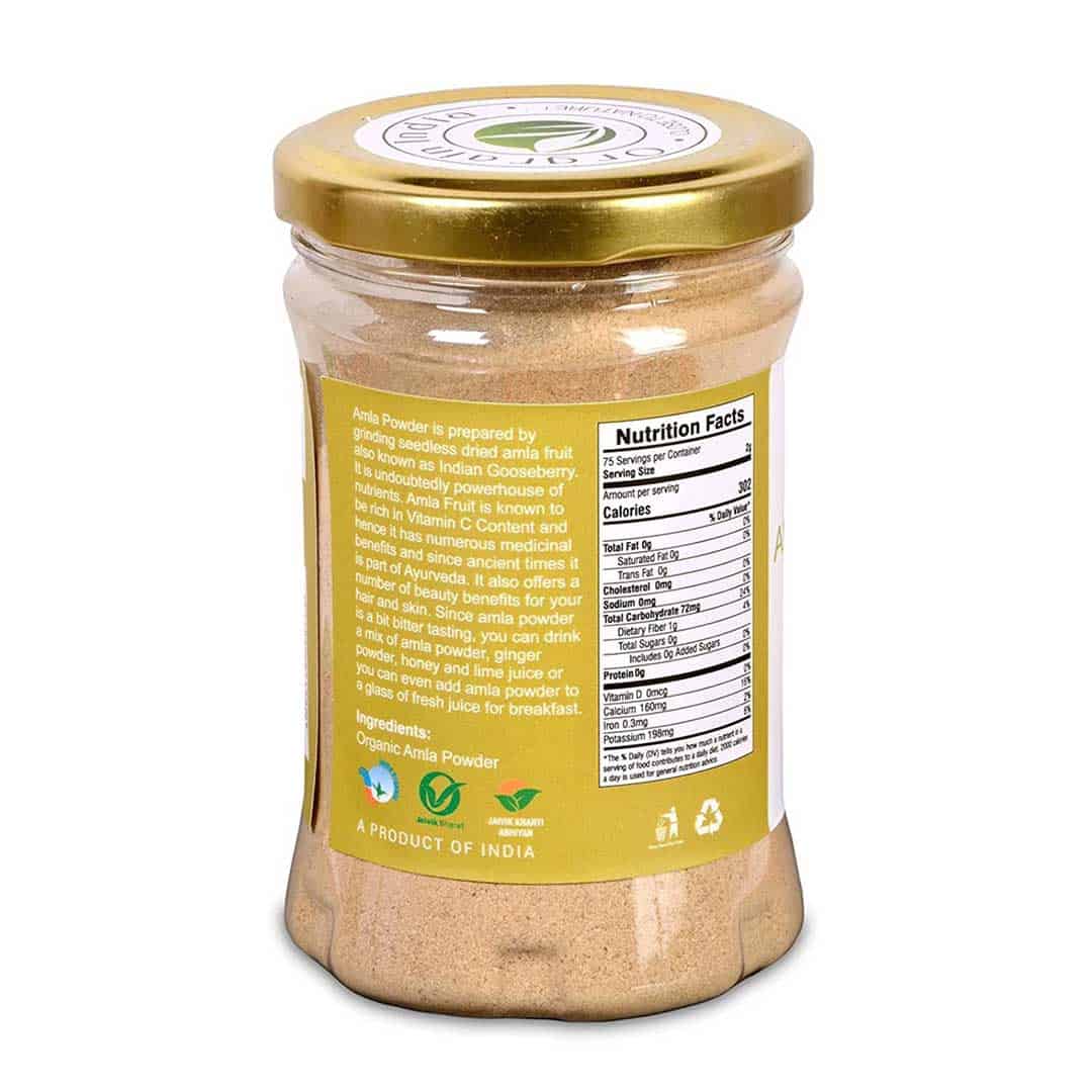 Orgrain India Organic Amla Powder