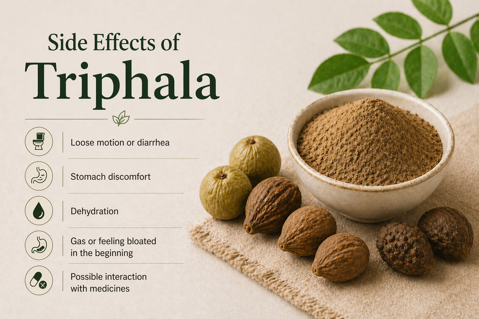 Side Effects of Triphala