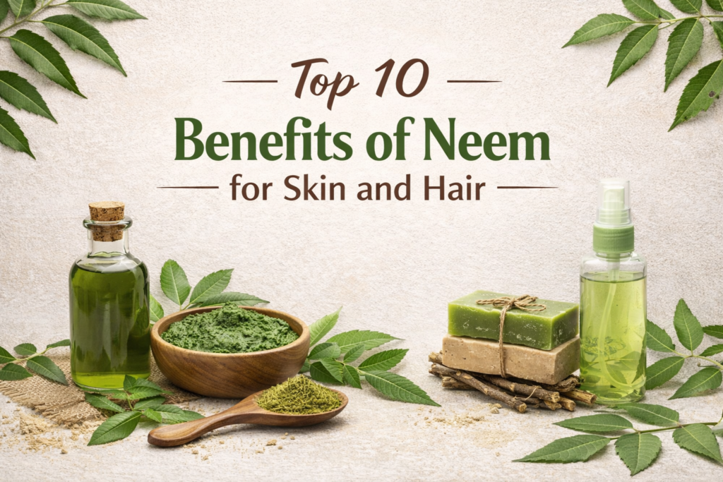 Top 10 Benefits of Neem for Skin and Hair