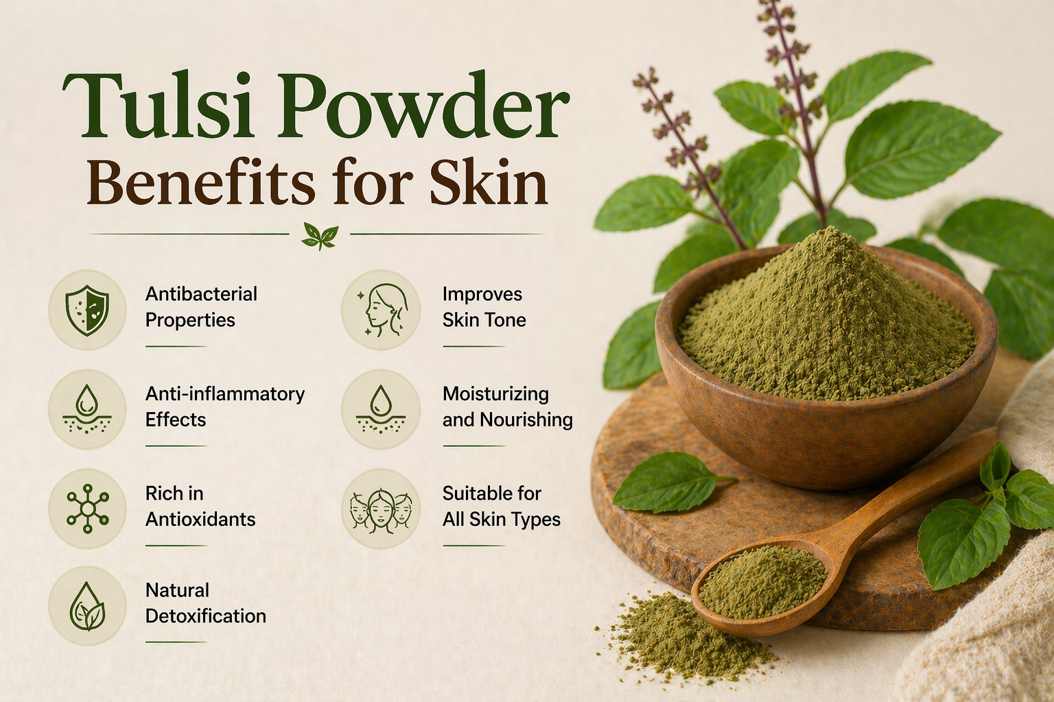 Top 7 Tulsi Powder Benefits for Skin
