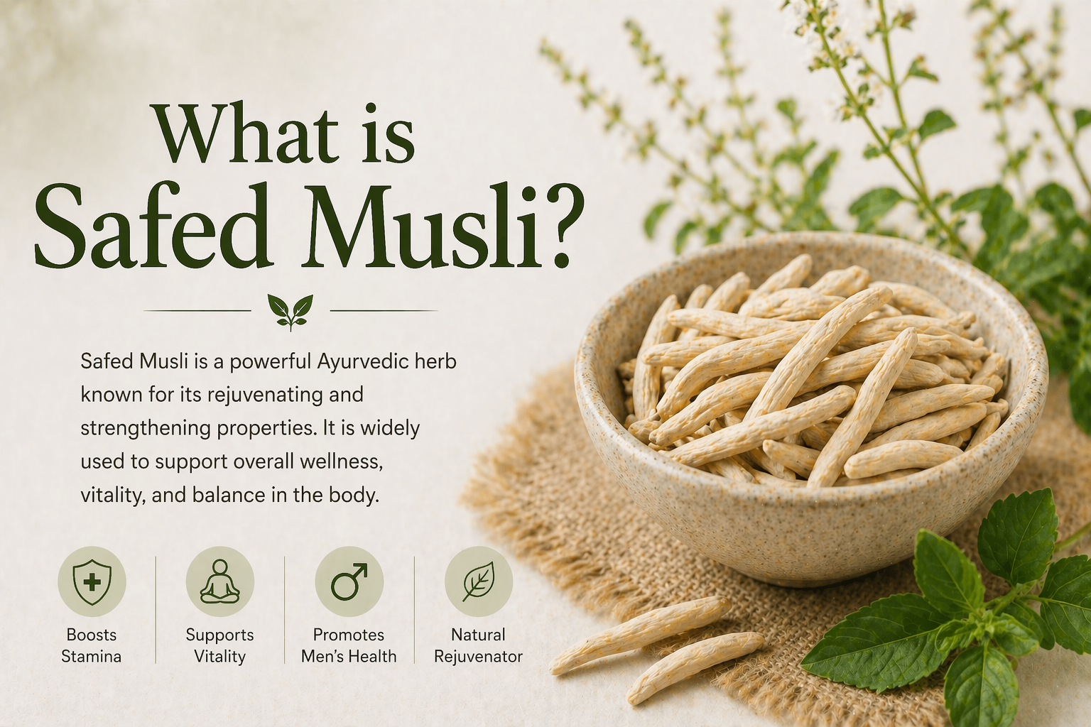 What is Safed Musli?