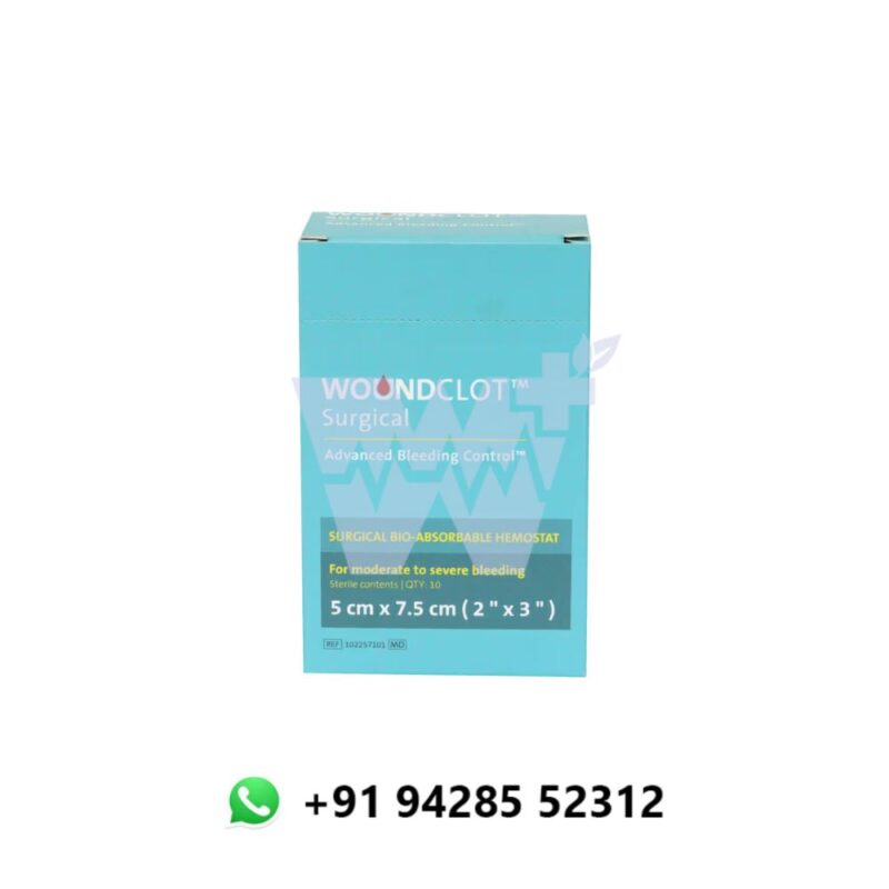Woundclot Surgical Hemostat Dressing