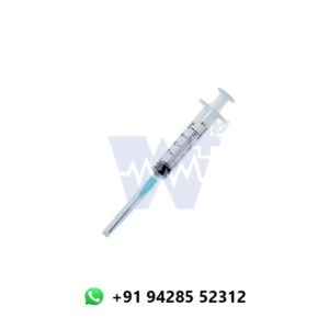 Nipro Shinrai Syringe with Needle (Sterile & Disposable)