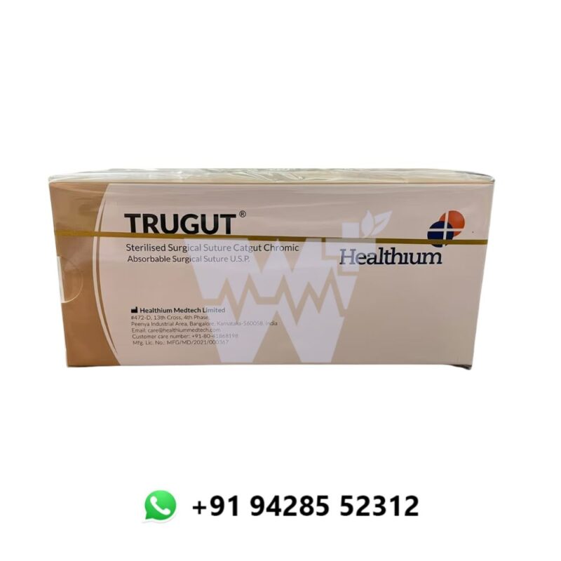 Healthium Trugut Suture 0-0 Chromic