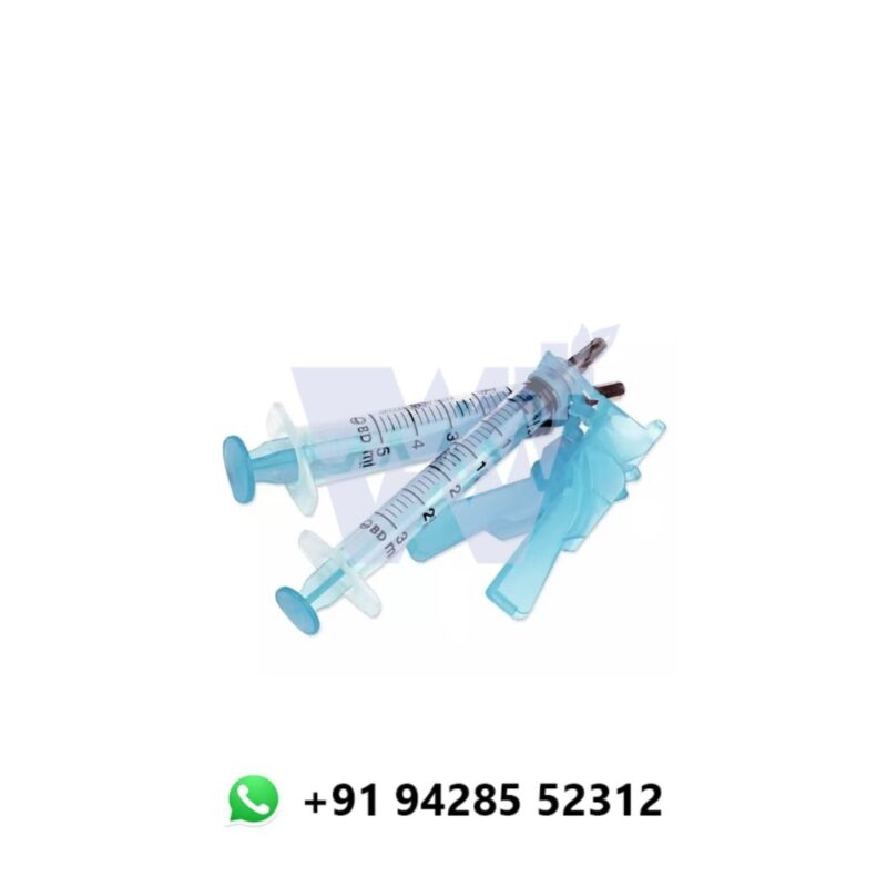 BD Solomed 5ml Syringe with Needle