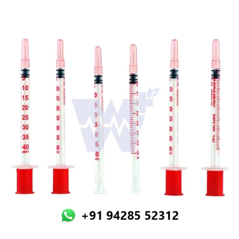 HMD Dispovan 1ml Insulin Syringe