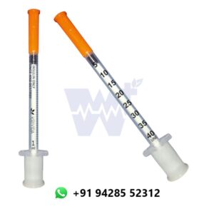 Krivida MeFine U40 Insulin Syringe 1ml