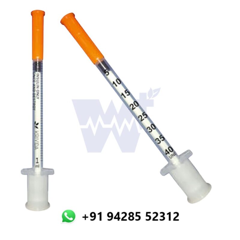 Krivida MeFine U40 Insulin Syringe 1ml