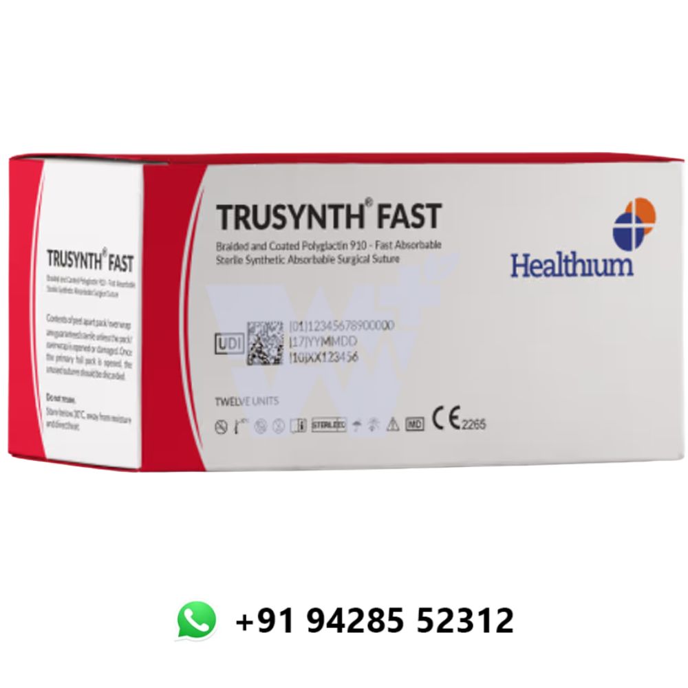 Healthium Trusynth Fast Suture 3-0