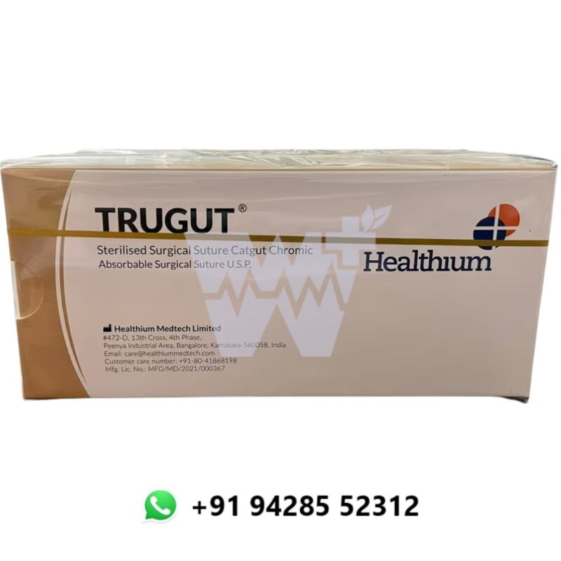 Healthium Trugut Suture 4-0 Chromic
