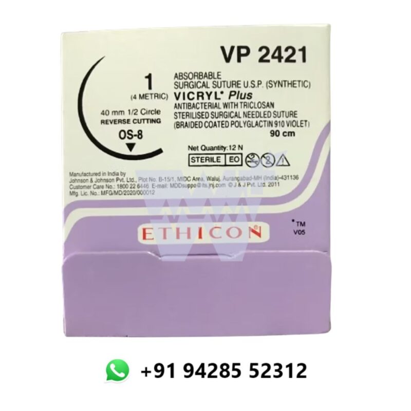 Ethicon Vicryl Plus Suture - USP 1-0