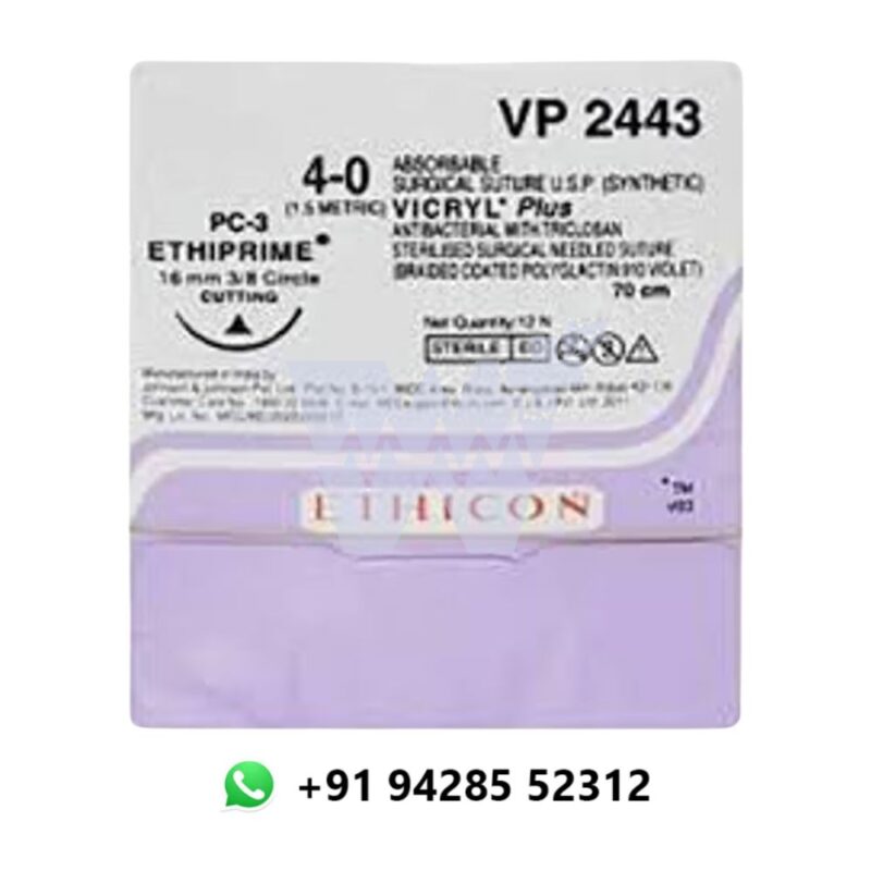 Ethicon Vicryl Plus Suture - USP 4-0 VP2443