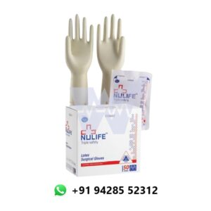 Nulife Latex Sterile Surgical Powdered Gloves 7.0