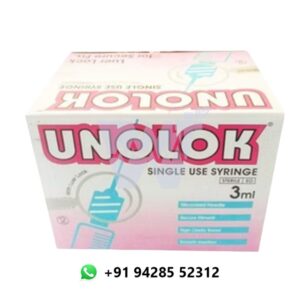 HMD Unolok 3ml Syringe with Needle (Sterile & Disposable)