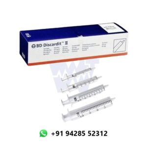 BD Discardit II 2ml Syringe with Needle (Sterile & Latex-Free)