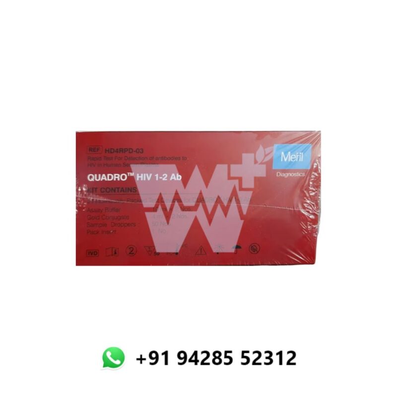 Meril Quadro HIV Test Kit