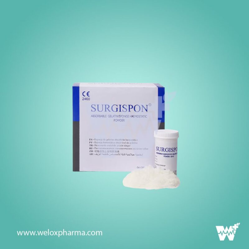 Aegis Surgispon Absorbable Gelatin Sponge Hemostatic Powder - Image 2