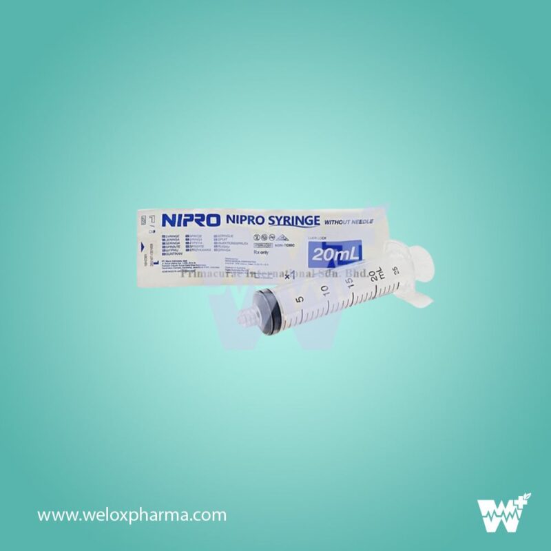Nipro Leur Lock Syringe without needle - Image 2