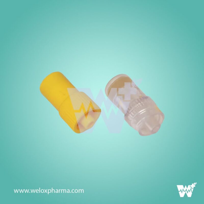 Mediplus Injection Stopper Yellow Connector - Image 2