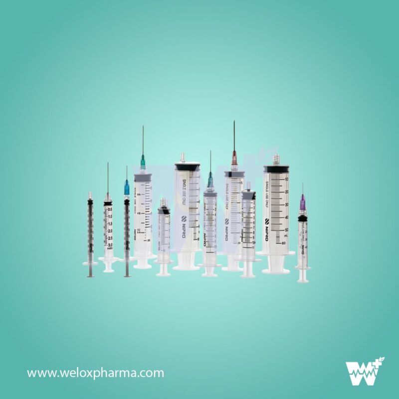 Nipro Syringe with Needle (Sterile & Disposable) - Image 2