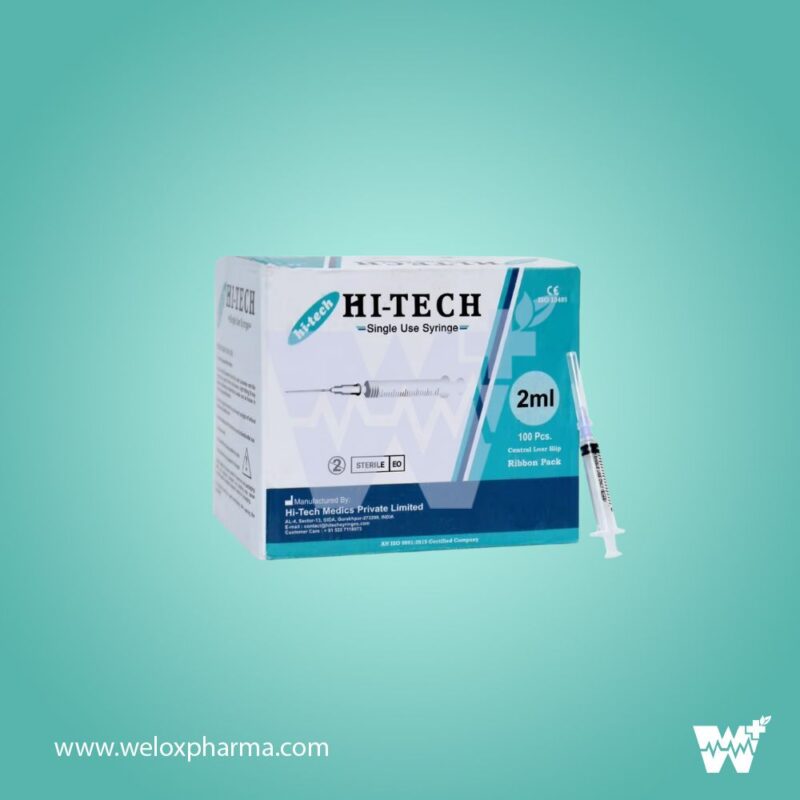 Hi-Tech Syringe with Needle - Image 2