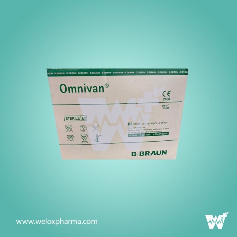 B. Braun Omnivan 5ml Duo Syringe with Needle - Image 2
