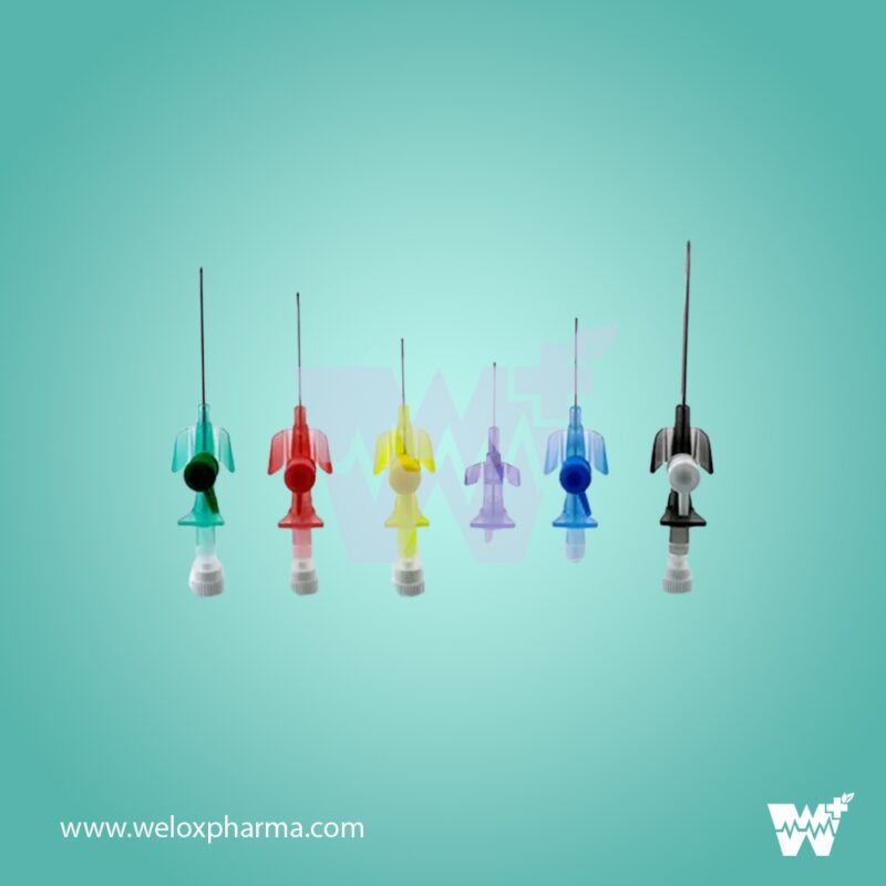 HMD Kitkath IV Cannula (Sterile, with Injection Port & Wings) - Image 2