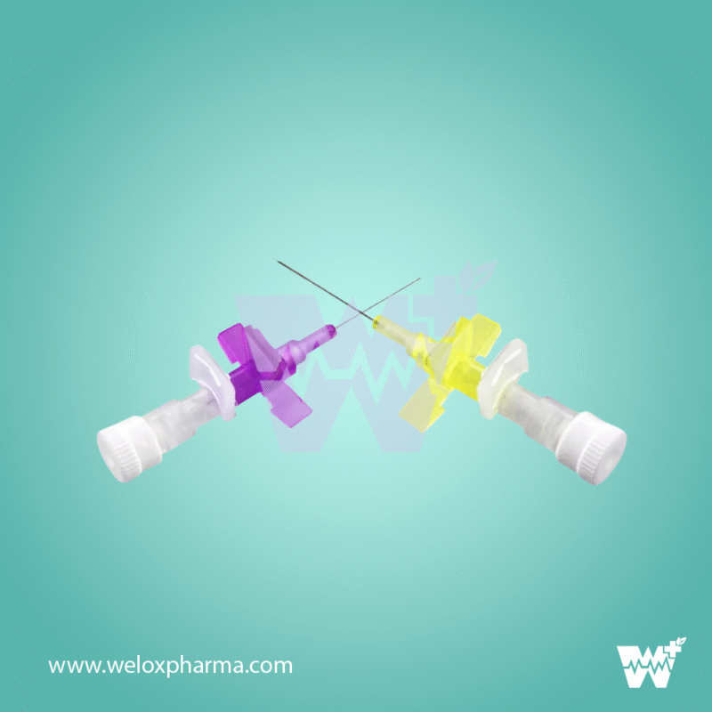 White Plus I.V. Cannula With Small Wings and Without Port - Image 3