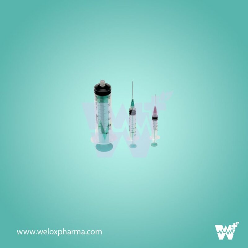 Romsons Injecta 2ml Luer Lock Syringe with Needle - Image 2