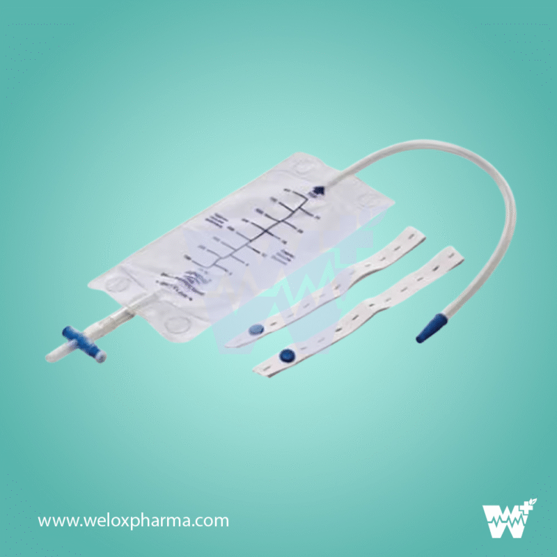 Romsons Urocare Leg Bag Set with Non-Return Valve - Image 2