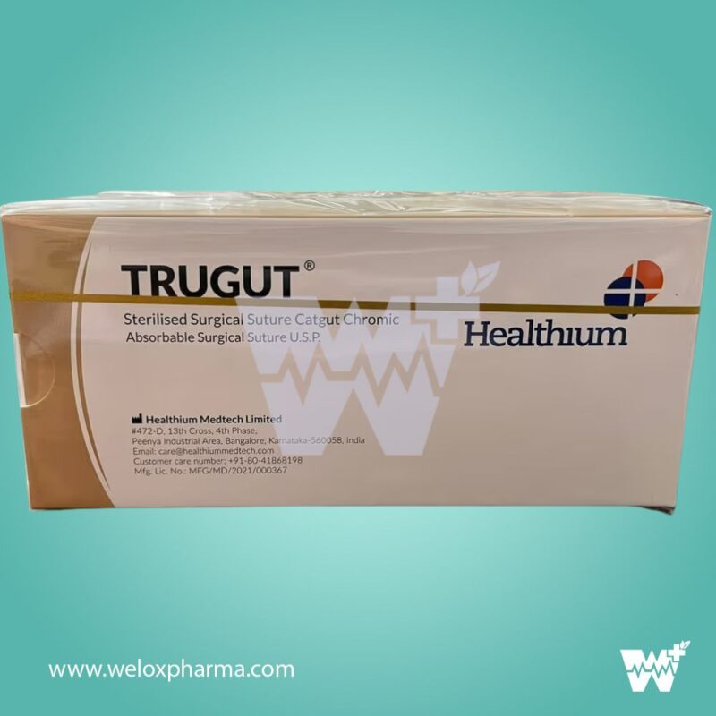 Healthium Trugut Suture 4-0 Chromic - Image 2
