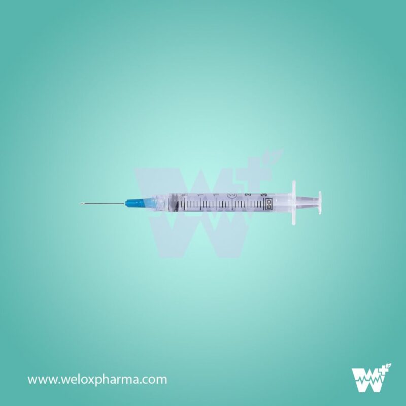 BD Luer-Lok 3mL Syringe with Needle - Image 2