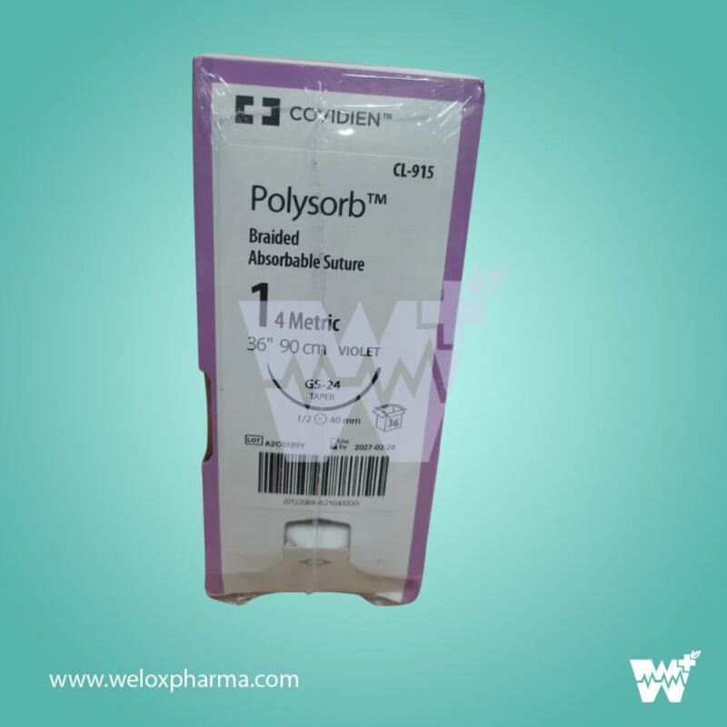 Covidien Polysorb Suture 1-0 - Image 2