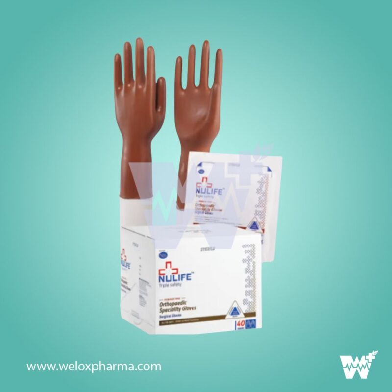 Nulife Sterile Orthopedic Powder Free Surgical Gloves - Image 2