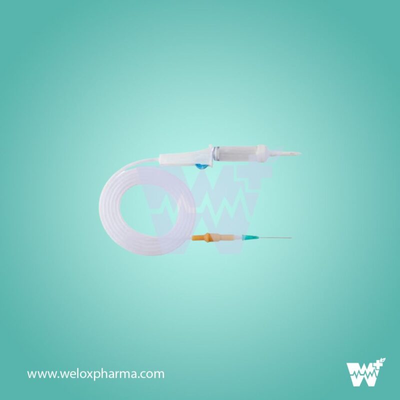 Romsons Inflow Infusion Set - Non-Vented (Sterile, Latex-Free) - Image 2