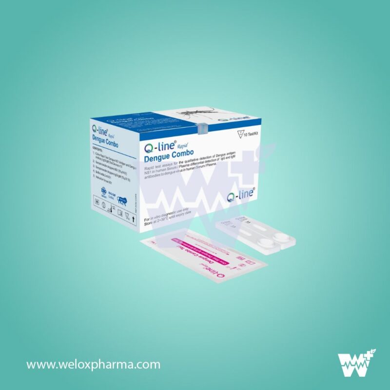 Q-Line Dengue Combo Ag+Ab Rapid Test - Image 2