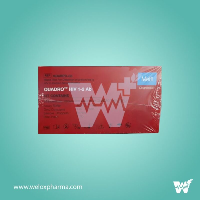 Meril Quadro HIV Test Kit - Image 2
