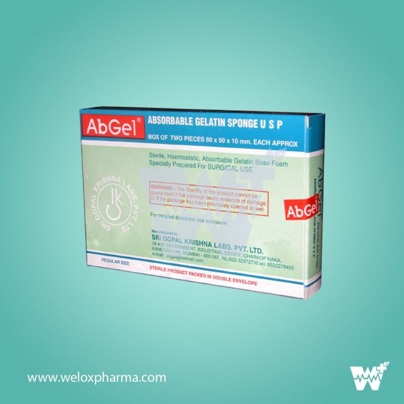 Abgel Absorbable Gelatin Sponge - Image 2