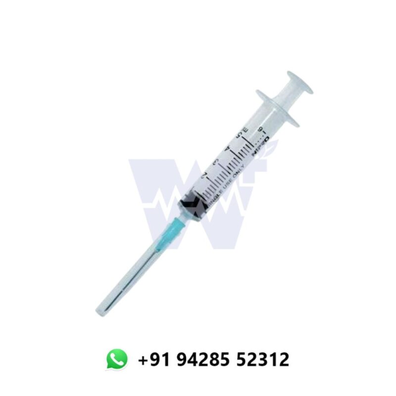 Nipro Syringe with Needle (Gamma Sterilized & Disposable) - Image 3