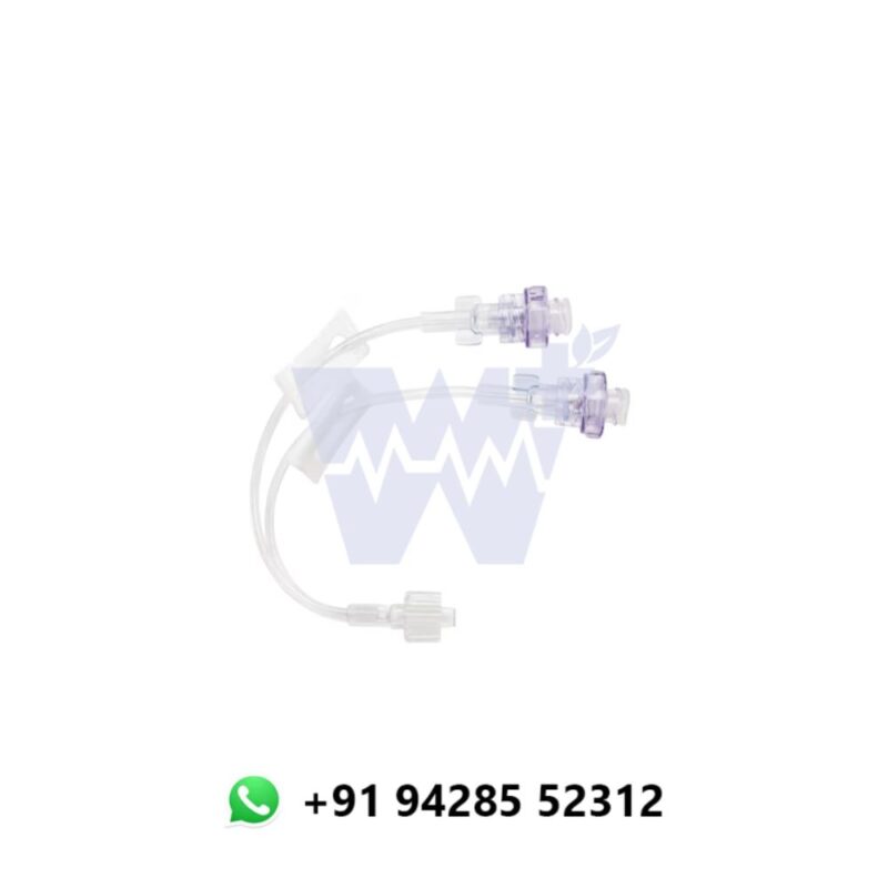 BD Q-Syte Connector - Macro Bore Bi-Extension Set - Image 3