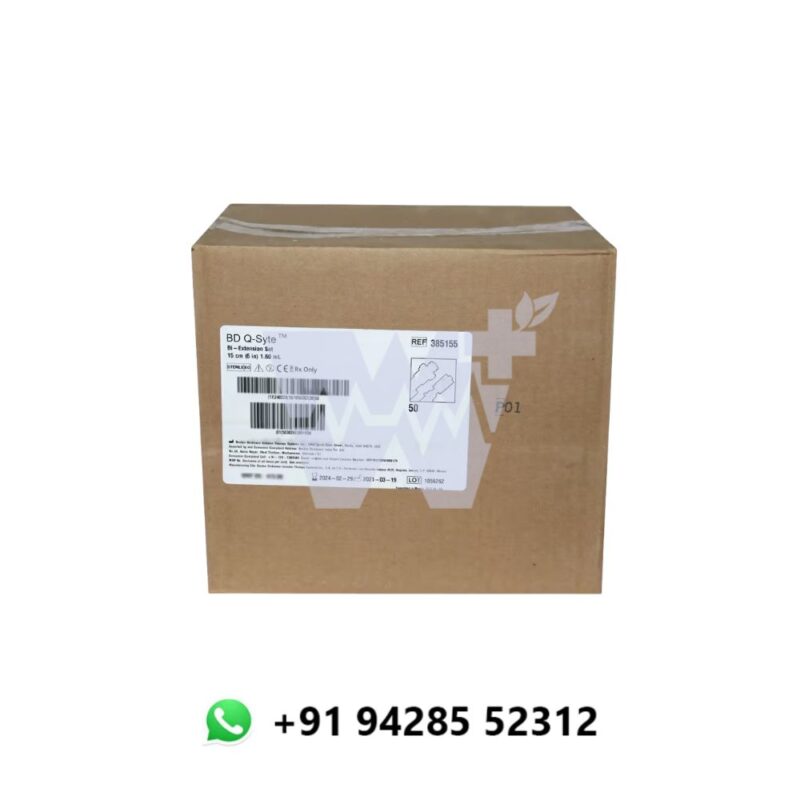 BD Q-Syte 15cm Macro Bore Bi-Ext Set - Image 3