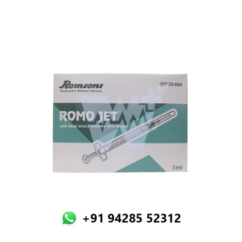 Romsons Romo Jet 20ml Syringe With Needle - Image 3